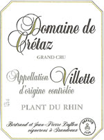 Domaine de Crétaz - Plant du Rhin
