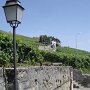 La Domaine de Crétaz (vue depuis le chemin de Lallex). Au fond à droite les tours d'Aï