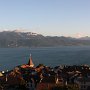 La vue sur le Village de Grandvaux depuis le domaine